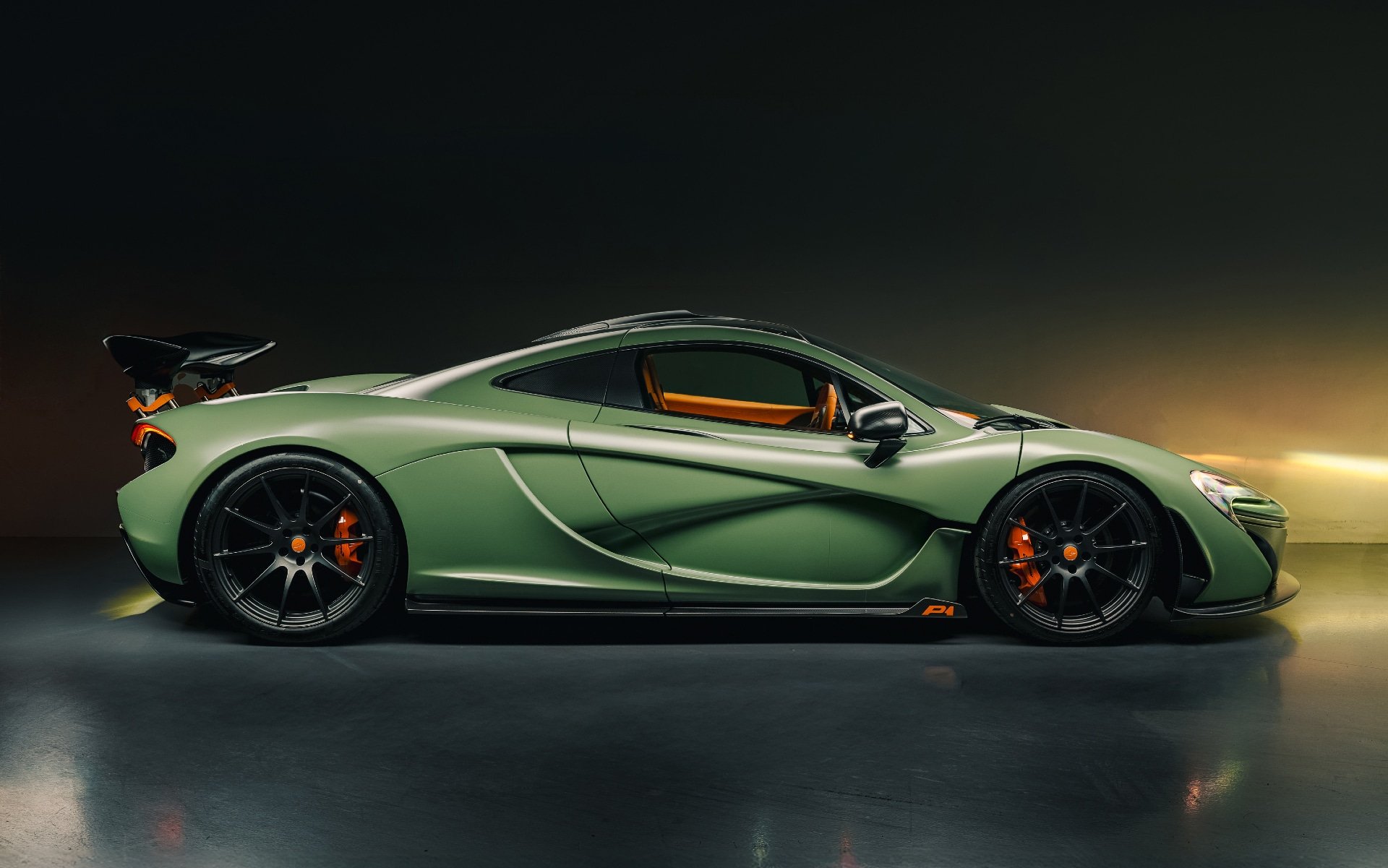 2015 McLaren P1 In Matte Green