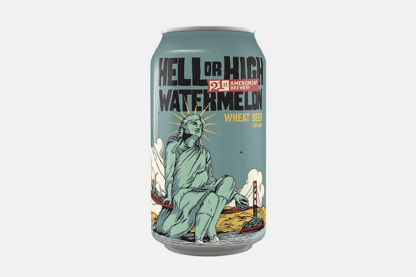 21st Amendment Hell Or High Watermelon