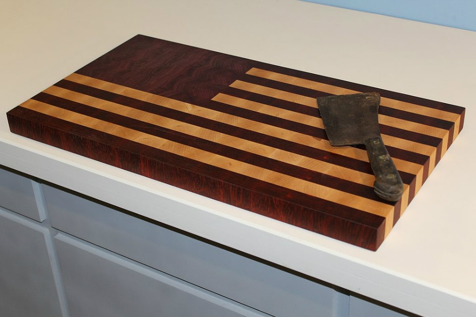 Brooklyn Butcher Blocks Flag Cutting Board