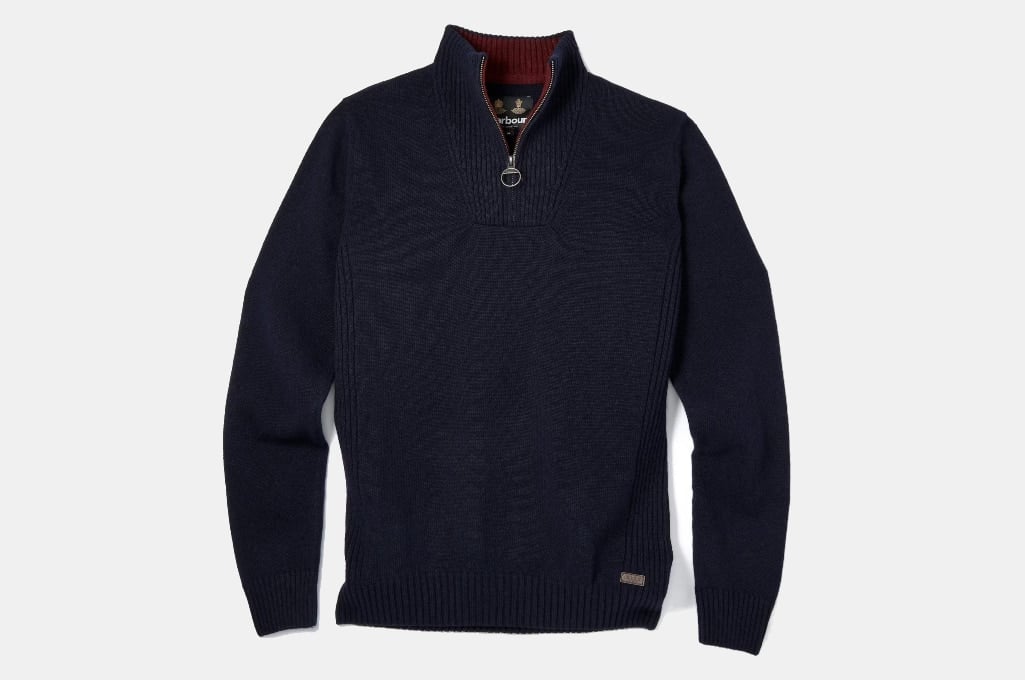 Barbour Nelson Quarter Zip Sweater