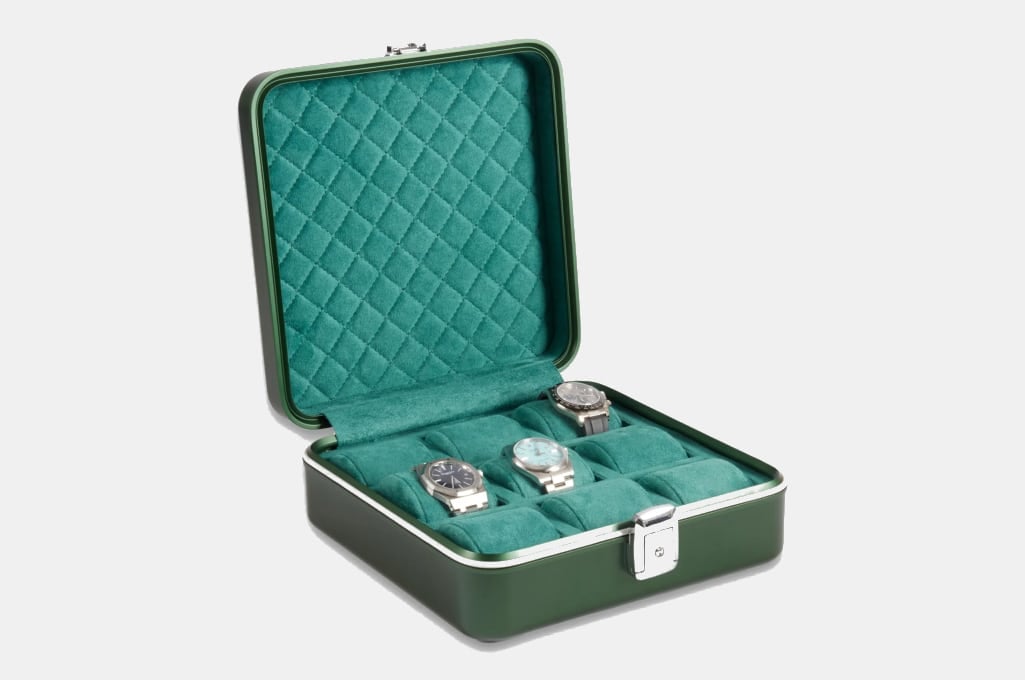 Bey-Berk Prague Aluminum 9-Watch Case