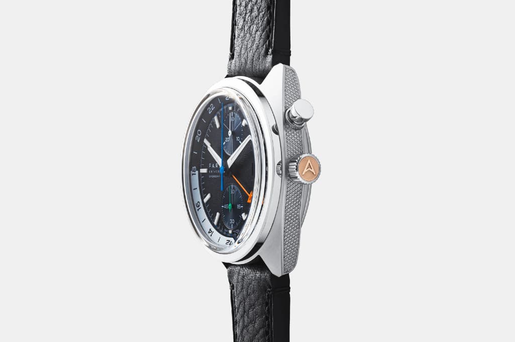 Farer Monopusher Chronograph GMT Watch
