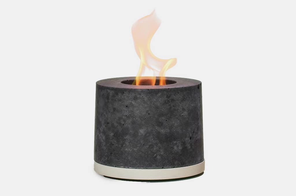 Flikr Fire Personal Concrete Fireplace Kit