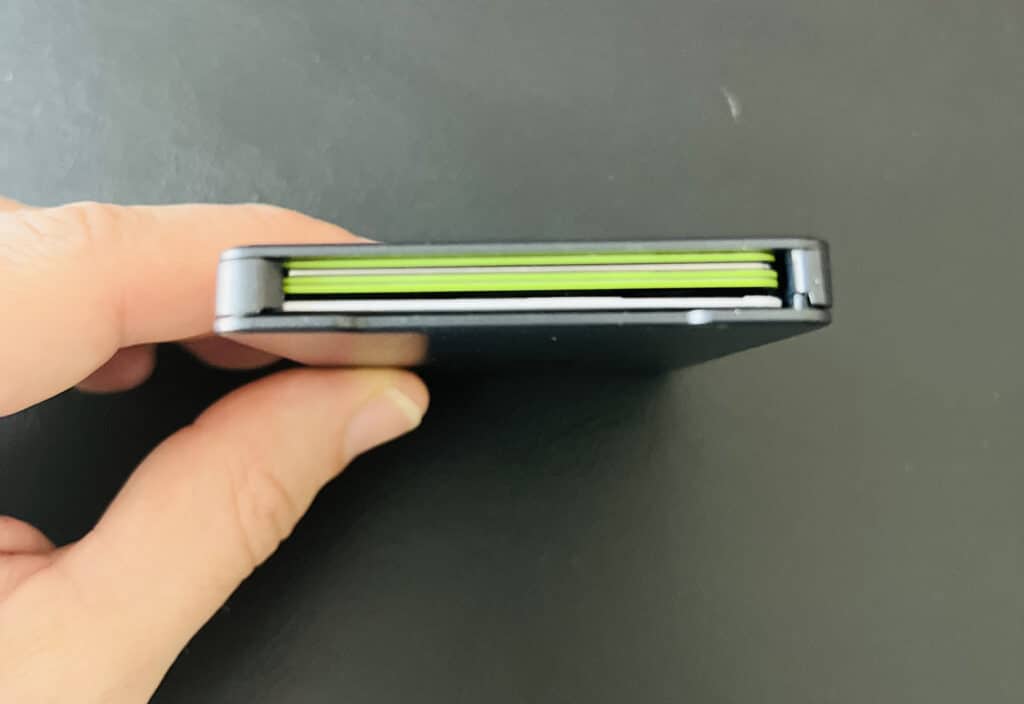 Groove Wallet Side Profile