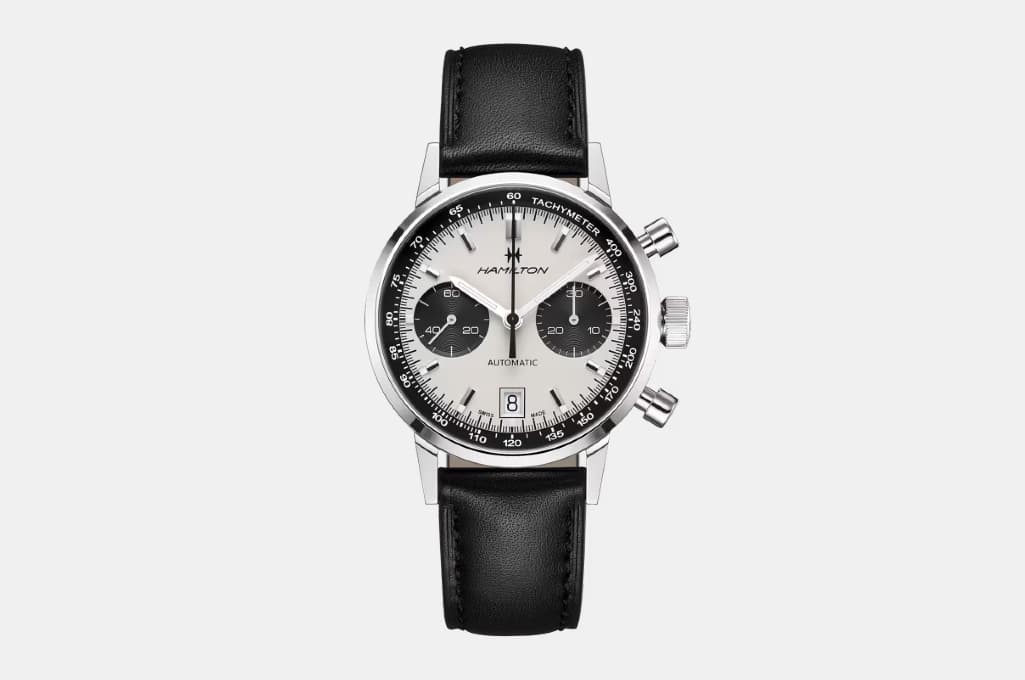 Hamilton Intra-Matic Auto Chronograph With Panda Dial