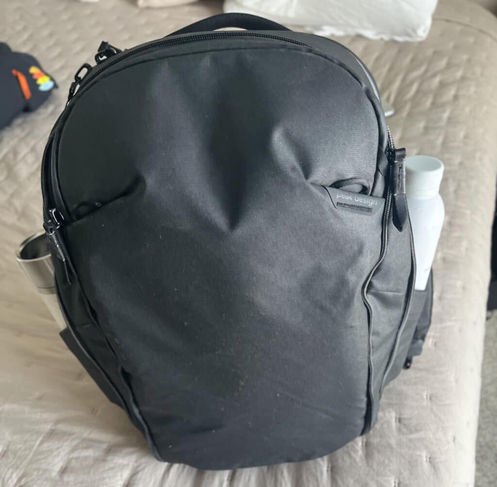 Peak Design Travel Backpack Exterior
