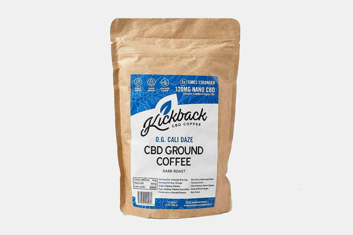 Kickback Cold Brew CBD Coffee