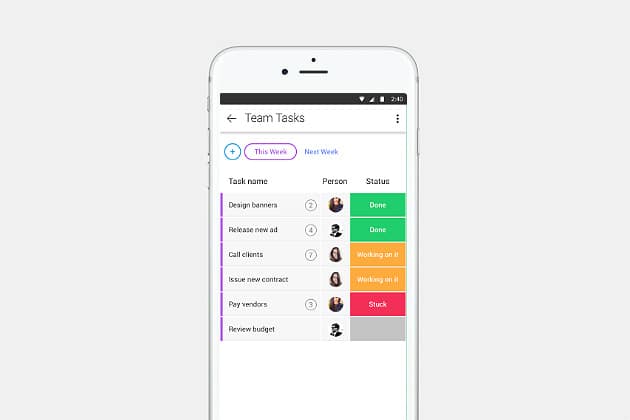 Monday Management App