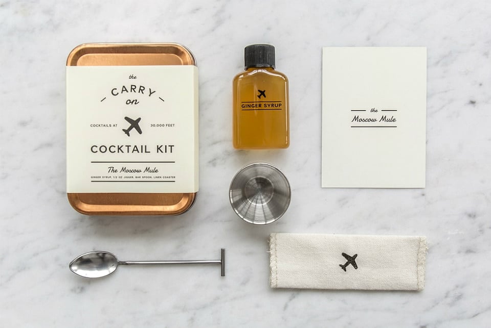 Moscow Mule Carry-On Cocktail Kit