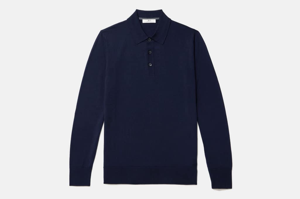 Mr. P Merino Wool Polo Shirt