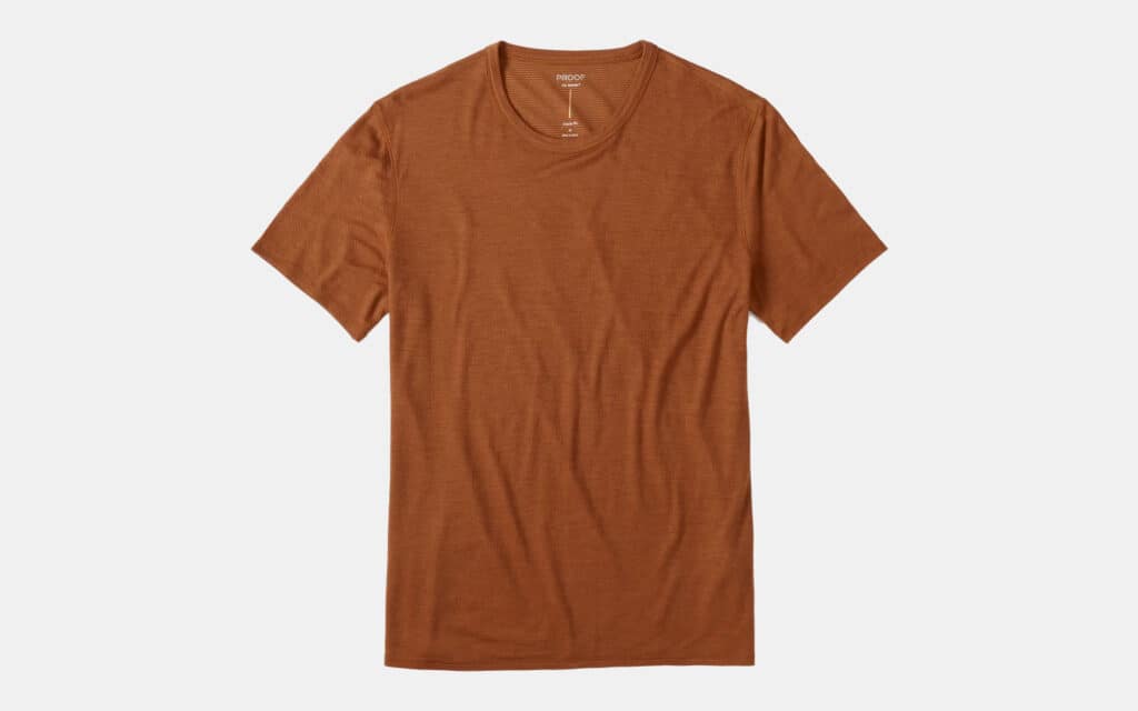 Proof 72-Hour Merino Air T-Shirt Umber