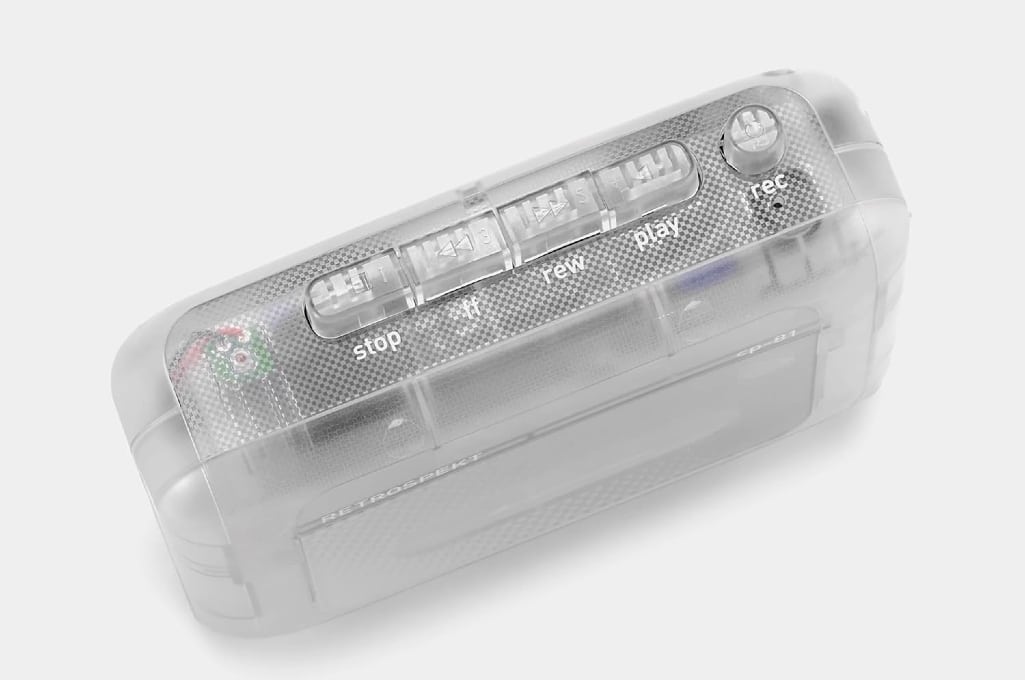 Retrospekt CP-81 Portable Cassette Player Controls