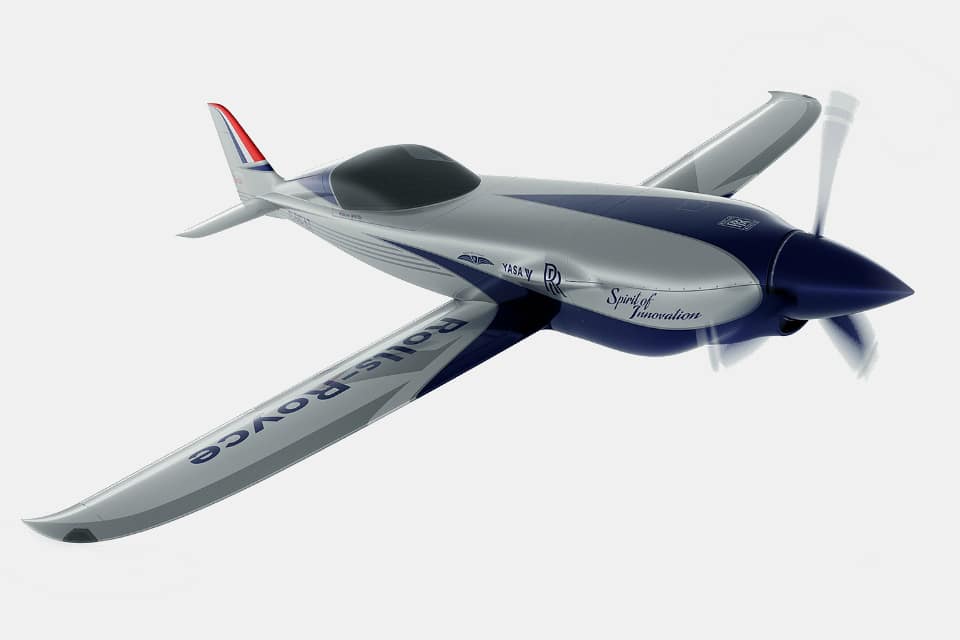 Rolls-Royce Accel Electric Airplane