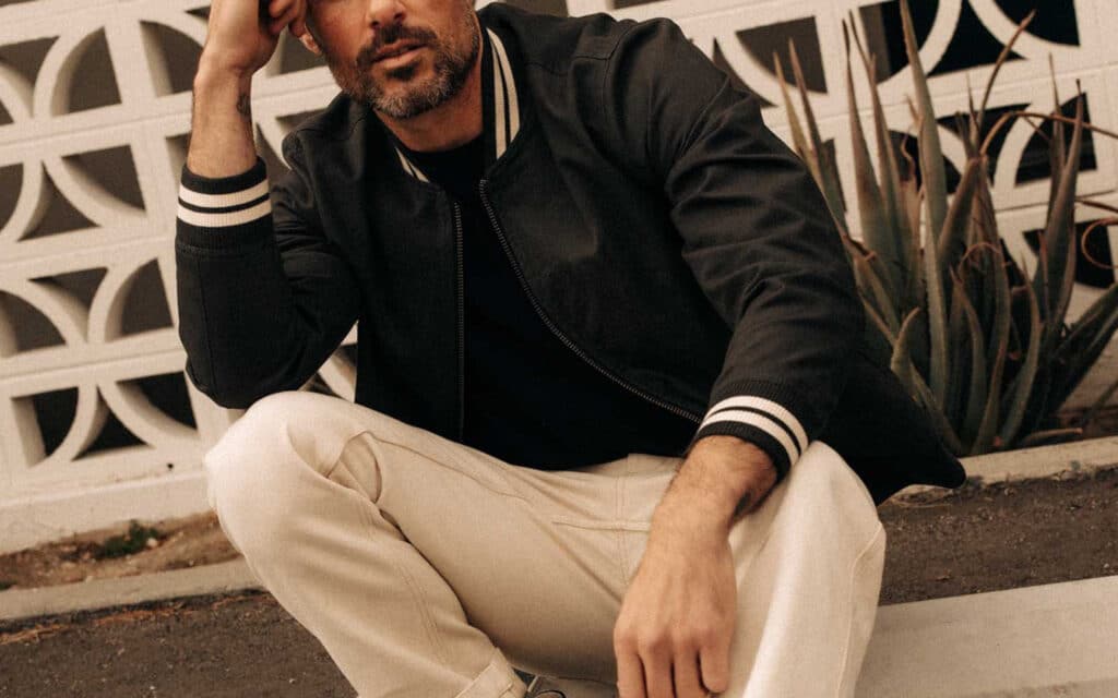 Taylor Stitch The Speedway Bomber Jacket Lifestyle