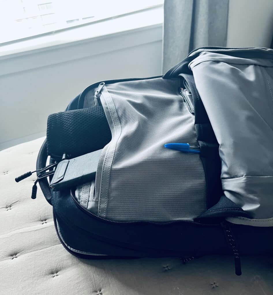 Timbuk2 Authority Laptop Backpack Deluxe compartments